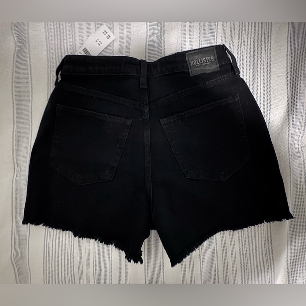 Hollister Women's Dark Denim Jean Shorts